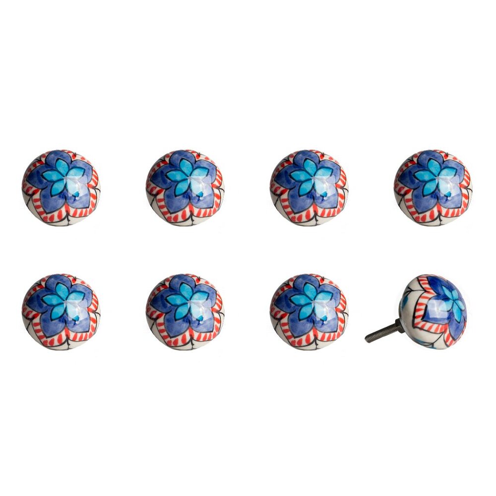 Knob-It Home Decor Classic Cabinet & Drawer Knobs | 8-Piece | Ki1230